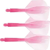 Condor Neon Axe Flight System - Small Pink - Dart Flights