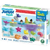 Playmobil Junior & Tinti: Christmas Bathroom Countdown Construction Game Veelkleurig Kinderen