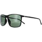 Calvin Klein CK22558S 002 mat zwart groene zonnebril