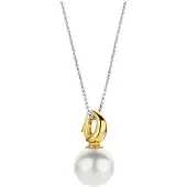 Ti sento Dames Hanger - 925 zilver - Wit parel - 6805PW