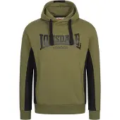 Lonsdale Sweatshirt olijfgroen / zwart