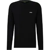 BOSS Shirt zwart / wit