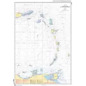 Shom Puerto Rico-trinidad Marine Charts Transparant 84 x 120 cm