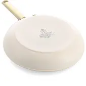 BK Koekenpan Sublime Cream White Met Keramische Antikleeflaag 28 cm
