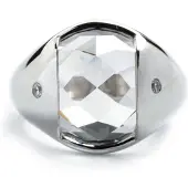 Orphelia Dames 925 Sterling Zilveren Ring - Zilver ZR-3659