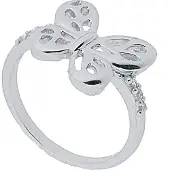 Orphelia Dames 925 Sterling Zilveren Ring - Zilver ZR-3927