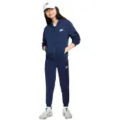 Nike Sportswear Club Fleece Trainingspak Kids Donkerblauw Wit