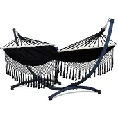 Potenza Grande - hangmat met standaard - 2 persoons - Wit