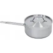 Stalgast RVS Steelpan met Deksel - Ø 200 mm, 3.3L