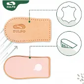 Sulpo Verhogende Inlegzolen 5mm - Leder & Schuim - Maat 41-43