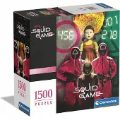 Clementoni Squid Game 1500 Elementen Puzzel - Spannend voor Fans