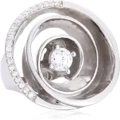 Orphelia Dames 925 Sterling Zilveren Ring - Zilver ZR-3566