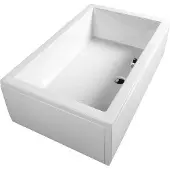 Polysan Deep Douchebak 100x90x26cm, Wit