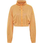 Mymo Sweatvest braam / mandarijn