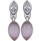 Orphelia Dames 925 Sterling Zilveren Dangle Oorbellen - Zilver ZO-5915