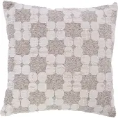 Light & Living Sierkussen Pueblo Grijs / Beige 45 X 45 Cm