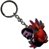 Rock Off Monty Python - ChickenMan Sleutelhanger - Multicolours