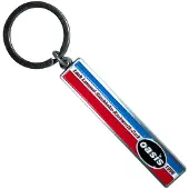 Rock Off Oasis - 1996 Tour Horizontal Stripes Sleutelhanger - Multicolours