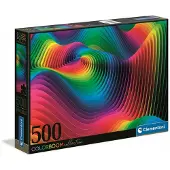 Clementoni Color Boom Waves puzzel 500 stukjes
