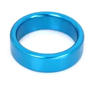 Kiotos - Aluminium Lichtgewicht Cockring - Blauw 45 mm