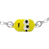 Orphelia 'Minion' Kinderarmband van 925 Sterling Zilver - Zilver ZA-7135