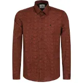 Gabbiano Heren overhemd 333743 450 rust