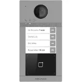 Hikvision DS-KV8413-WME1/FLUSH Inbouw 4 beldrukkers IR verlichting PoE 12v