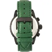 Morphic M51-serie chronograaf horloge met leren band met datum