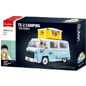 Sluban ModelBricks Kampeerbus bouwspeelgoed – Constructiespeelgoed camper modelbouw – bouwdoos met 265 bouwstenen – M38-B1192 – vanaf 8 jaar