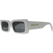 Prada Rechthoek Dames Talk Donkergrijs PRA07S