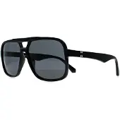 GUESS GF5125 01A glanzend zwart blauw grijs zonnebril