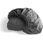 Cinderella hoeslaken flanel 120x200/210 cm anthracite (matrashoogte t/m 30 cm)