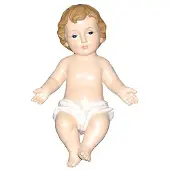 Euromarchi Kindje jezus 15 cm kerstversiering