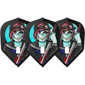 L-Style L3 Kami Ludo le Mat Black V1 - Dart Flights