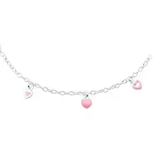 The Jewelry Collection Zilveren Collier hart 2 1018888