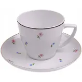 Lubiana Beata/Dorota Kop & Schotel 350ml - Jastra Bloemendesign Goud