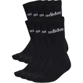 Adidas Sportsokken 'LINEAR CUSHIONED CREW SOCK 10 PAIR PACK' zwart