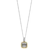 Ti sento Dames Hanger - 925 zilver - Groen - 6853GG