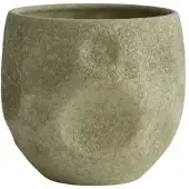 Gina Da Noor pot sand olive ø38h36cm