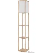 Globo Lighting Vloerlamp Tabitha hout