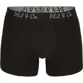 Phil&Co. Boxershorts azuur / donkergroen / zwart