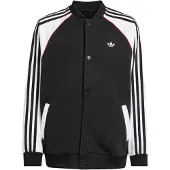 Adidas Sweatvest 'SST LOOSE' rood / zwart / wit