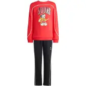 Adidas Trainingspak 'x Disney Micky Maus' geel / rood / zwart / wit