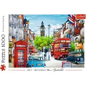 Trefl puzzel Londen - 1000 stukjes legpuzzel stad Big Ben.