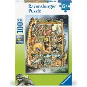 Ravensburger Dieren Collage Puzzel (100 XXL stukjes)