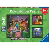 Ravensburger - Minecraft Biomes 3x49p - (10105621)