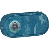 Beckmann etui - ovaal - leeg - Jungle Game green