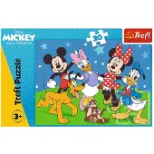 Trefl Mickey Mouse en Donald Duck Legpuzzel - 30 stukjes - Vanaf 3 jaar