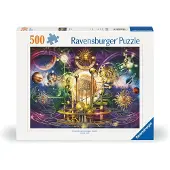 Ravensburger puzzel Golden Solar System - 500 stukjes karton.