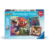 Ravensburger Spiderman Puzzel (3x49 stukjes)